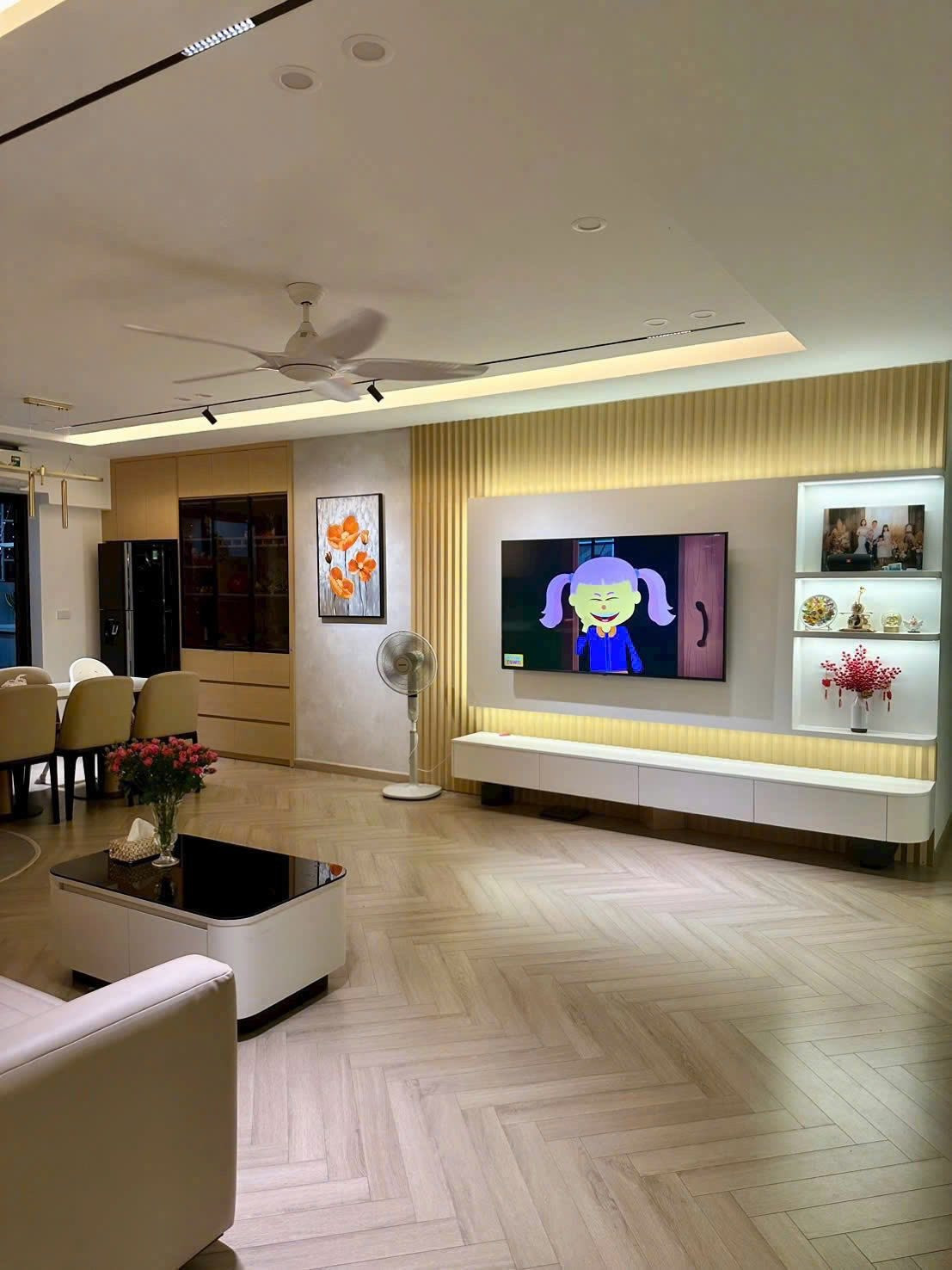 ‘Thay áo mới’ cho căn hộ cũ giữa lòng thành phố: Không gian ấm cúng ai cũng ước ao- Ảnh 6.