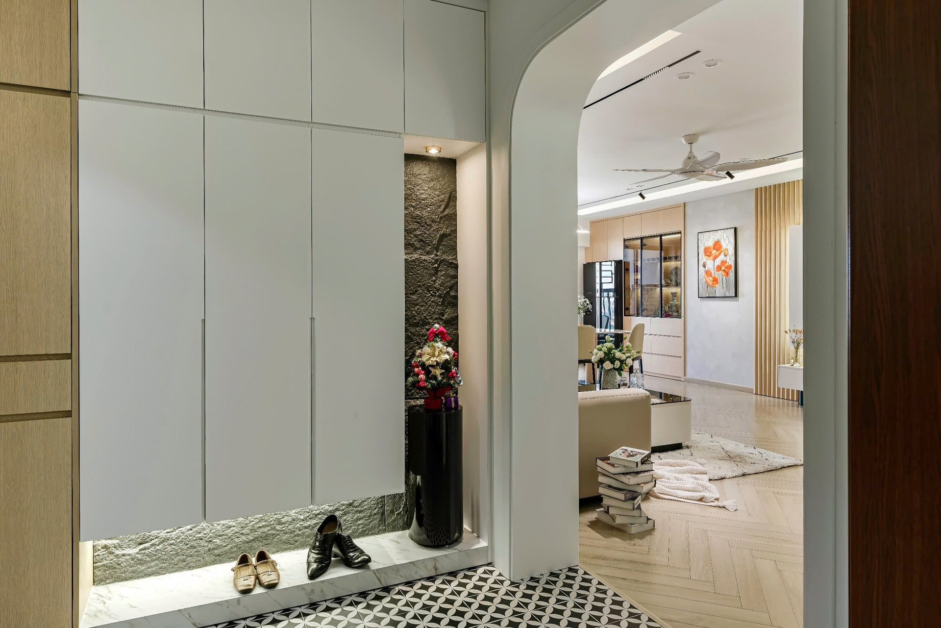 ‘Thay áo mới’ cho căn hộ cũ giữa lòng thành phố: Không gian ấm cúng ai cũng ước ao- Ảnh 10.