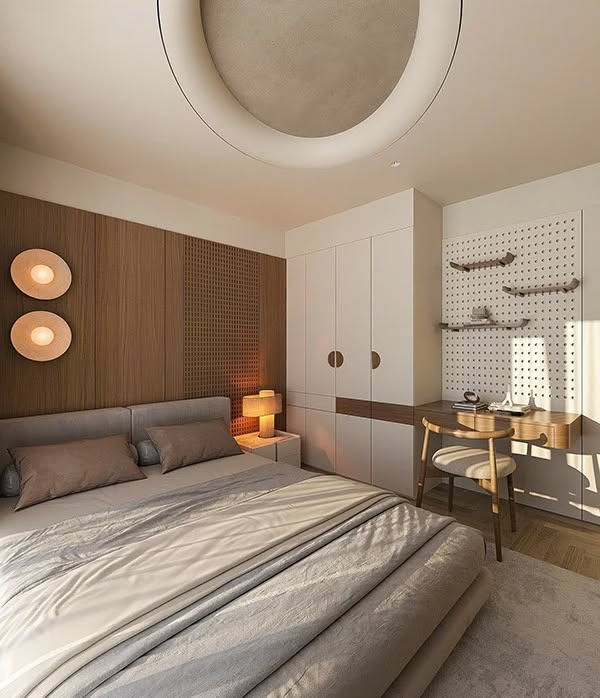 Triết lý 'ít mà tinh tế' của căn hộ thể hiện qua sự hòa quyện giữa tối giản và phong cách Nhật - Bắc Âu- Ảnh 7.