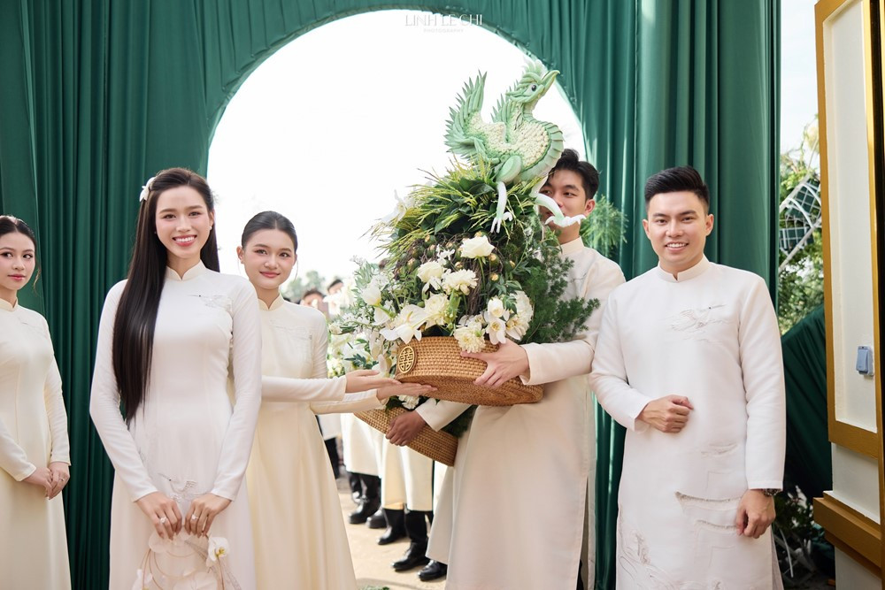 Bố chồng Chủ tịch dặn dò trong đám cưới khiến Hoa hậu Đỗ Hà bật khóc - ảnh 4