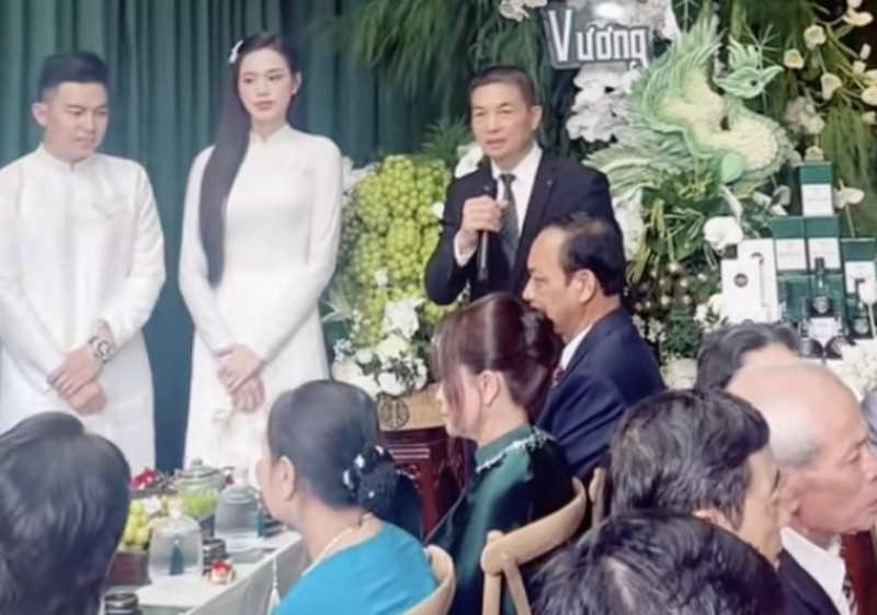 Bố chồng Chủ tịch dặn dò trong đám cưới khiến Hoa hậu Đỗ Hà bật khóc - ảnh 2