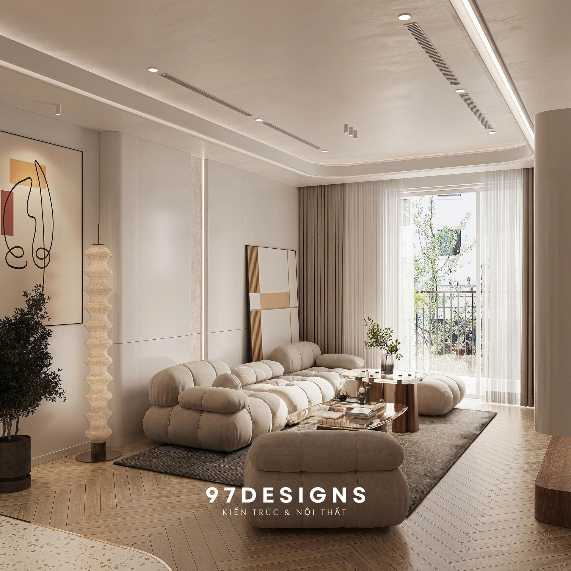 Triết lý 'ít mà tinh tế' của căn hộ thể hiện qua sự hòa quyện giữa tối giản và phong cách Nhật - Bắc Âu- Ảnh 2.