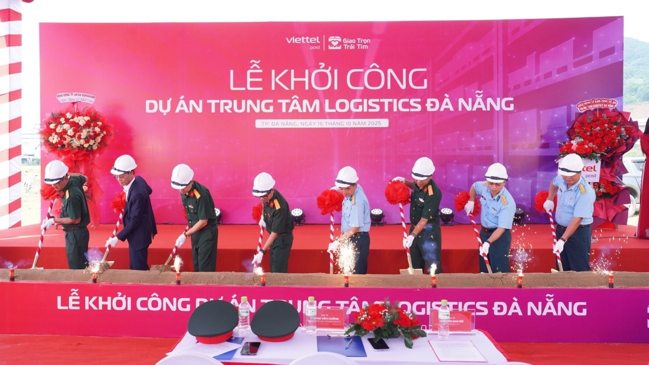 Lễ khởi công dự án Trung tâm Logistics Đà Nẵng của Viettel Post