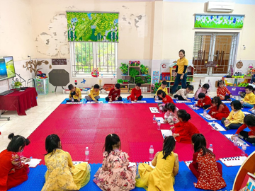 Năm 2035, 100% con em từ 6 tháng tuổi của công nhân sẽ được học mầm non chất lượng