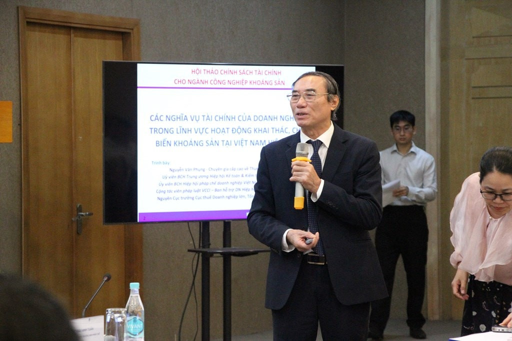 ông Nguyễn Văn Phụng, nguyên Vụ trưởng Vụ Quản lý Thuế Doanh nghiệp Lớn (Bộ Tài chính)