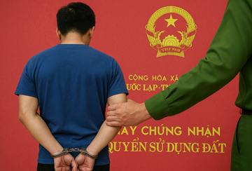 Bắt khẩn cấp cán bộ địa chính sinh năm 1987