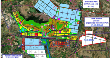 Khu công nghiệp thứ 4 tại Bắc Ninh của Kinh Bắc (KBC) có điều chỉnh mới
