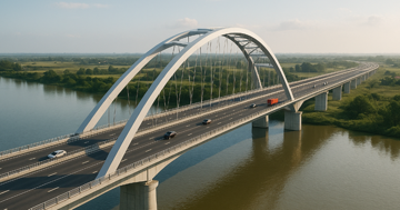 Sắp khởi công xây dựng thêm một cây cầu mới vượt sông Thái Bình, là thành phần của dự án 19.000 kết nối Đông - Tây Hải Phòng