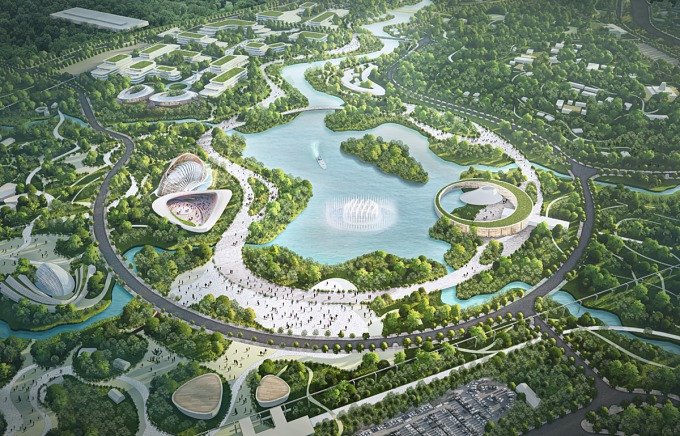 Phối cảnh Công viên Lịch sử - Văn hóa Dân tộc. Nguồn ảnh: Sở Quy hoạch và Kiến trúc TP. HCM