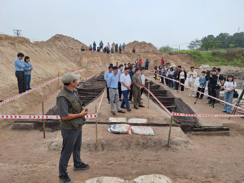 Hai thuyền cổ ở Bắc Ninh có từ thời Đông Sơn muộn? - ảnh 1