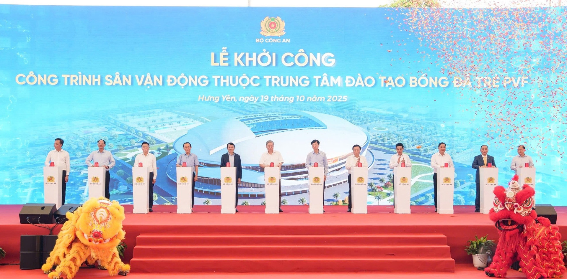 Chính thức khởi công sân vận động hiện đại nhất Việt Nam 60.000 chỗ ngồi, có thể tổ chức được ASIAD, Olympic, World Cup- Ảnh 1.