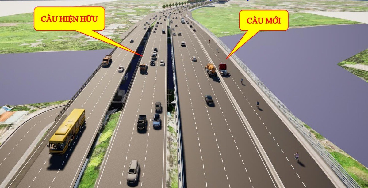 Phối cảnh cầu Bình Điền. Nguồn ảnh: Báo Tuổi Trẻ