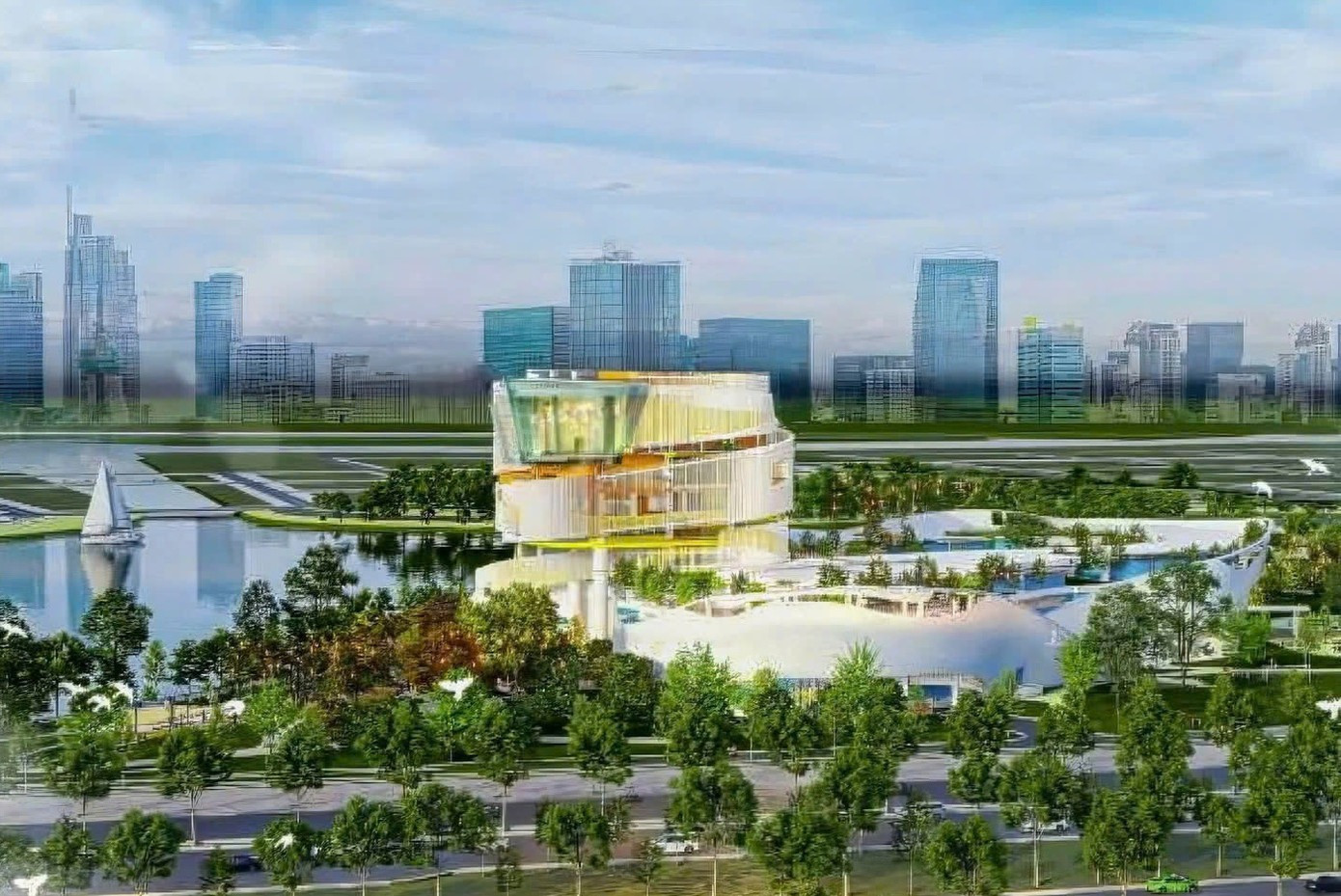 Thành phố giàu nhất Việt Nam sắp có Cung thiếu nhi cao 10 tầng, tọa lạc tại khu đô thị gần 30 năm tuổi- Ảnh 1.