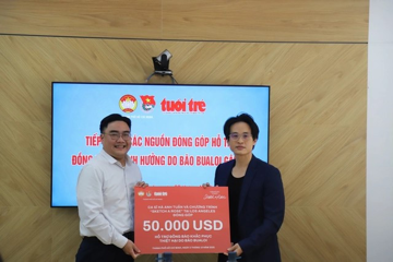 Ca sĩ Hà Anh Tuấn ủng hộ hơn 1,3 tỷ đồng giúp đồng bào khắc phục hậu quả sau bão số 10