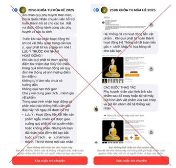 Công an cảnh báo thủ đoạn mạo danh chùa, lập fanpage kêu gọi tham gia khóa tu