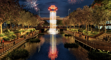 Diện mạo công viên gần 5.000 tỷ qua 12 phường, chạy dọc con sông ô nhiễm nhất Thủ đô