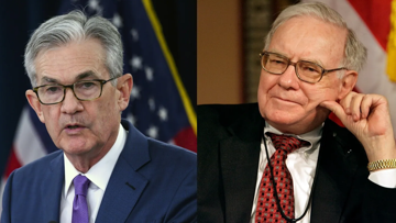 Chủ tịch Fed Powell và tỷ phú Warren Buffett cùng bấm nút 'cảnh báo đỏ' cho Phố Wall: Thị trường sắp bước vào 'vùng nguy hiểm'?