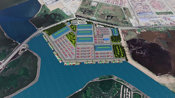 Chính thức mở cảng cạn 550 tỷ, hình thành trục logistics xuyên biên giới Việt Nam – Campuchia