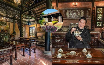 Nam nghệ sĩ đỗ thủ khoa Tiến sĩ ở tuổi U60, sở hữu biệt phủ triệu đô rộng 1.600m2, phủ kín gỗ quý