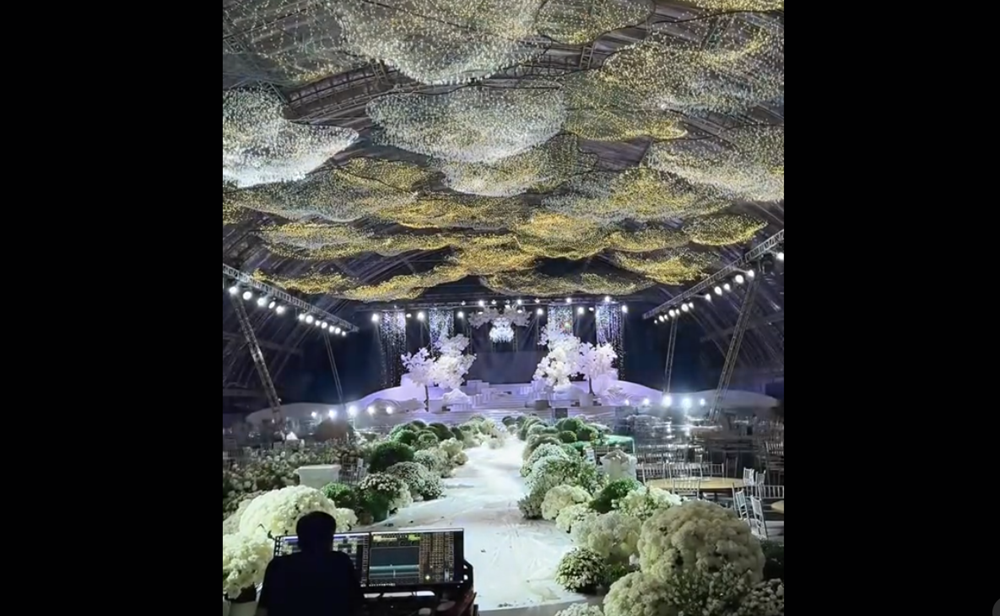 Tình hình rạp cưới hơn 2.000m2 của Hoa hậu Đỗ Thị Hà và thiếu gia Tập đoàn Sơn Hải - ảnh 8