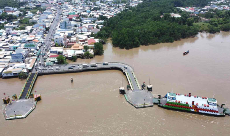 Việt Nam sắp xây cầu 20.000 tỷ kết nối 2 tỉnh thành giàu nhất cả nước, kết thúc sứ mệnh bến phà có từ thời Pháp thuộc- Ảnh 2.