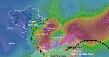 Bão tiến gần Đà Nẵng, từ trưa nay mưa lớn đỉnh điểm
