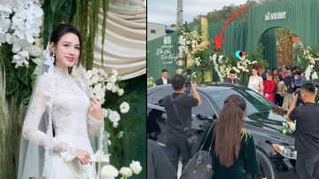 'Đám cưới hào môn' của Hoa hậu Đỗ Thị Hà: Dàn siêu xe tiền tỷ, làm lễ cưới lớn bậc nhất Quảng Trị