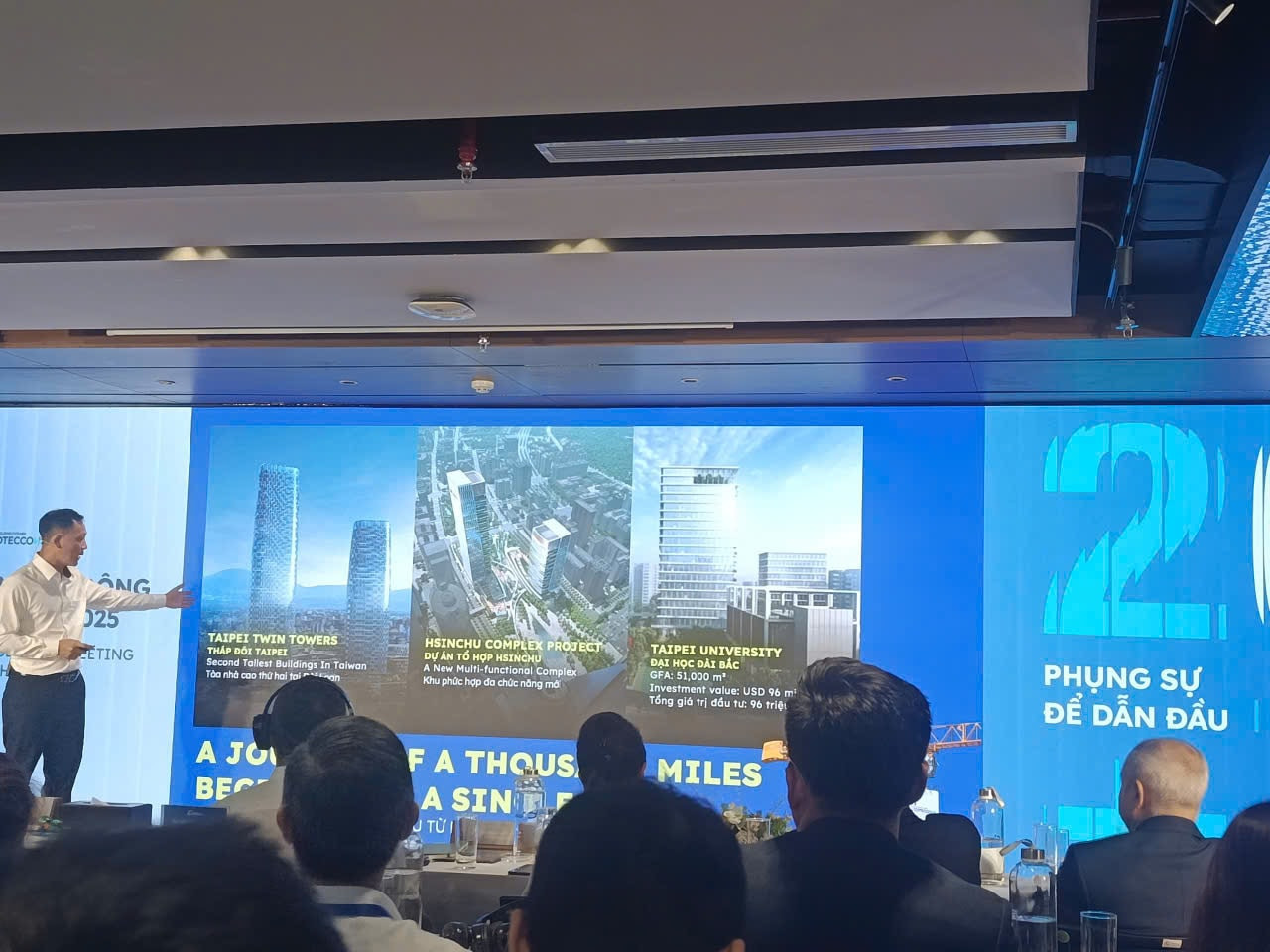 Phó Tổng Giám đốc Trần Ngọc Hải chia sẻ về 3 dự án <a style='text-decoration: none;' href='/CTD'>CTD</a> đang thực hiện ở Đài Loan