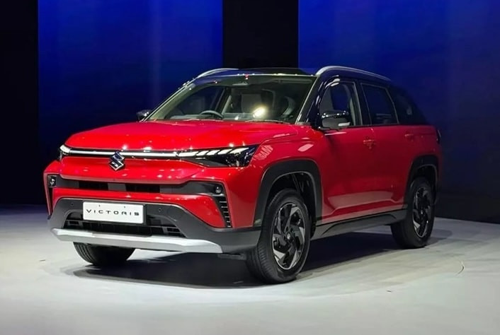 Suzuki Victoris với giá quy đổi chỉ 310 triệu nhưng sở hữu thiết kế đẹp và thu hút mọi ánh nhìn. Ảnh: Tổng họ