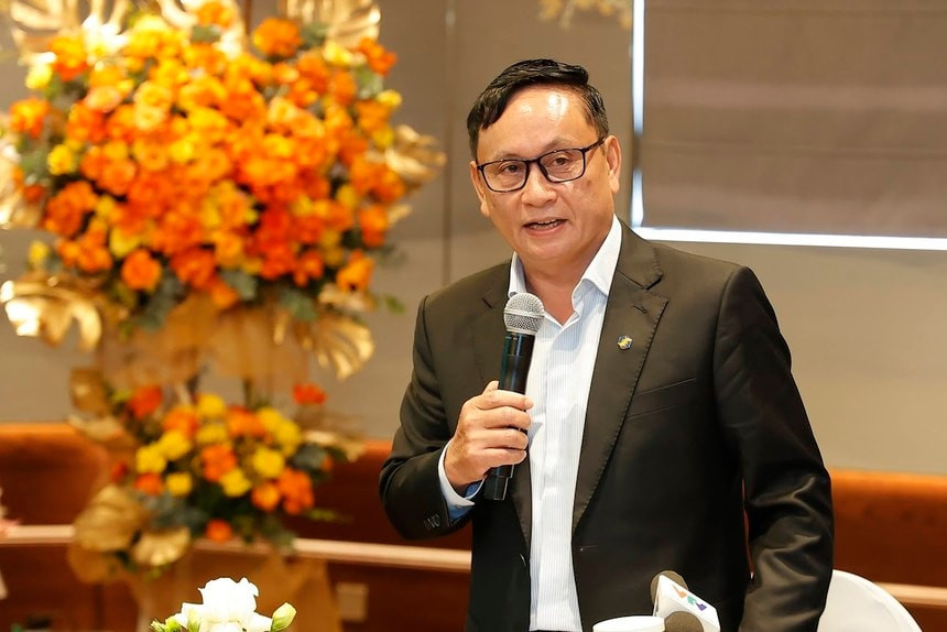 Ông Nguyễn Sơn, Chủ tịch Hội đồng thành viên Tổng Công ty Lưu ký và Bù trừ Chứng khoán (VSDC)