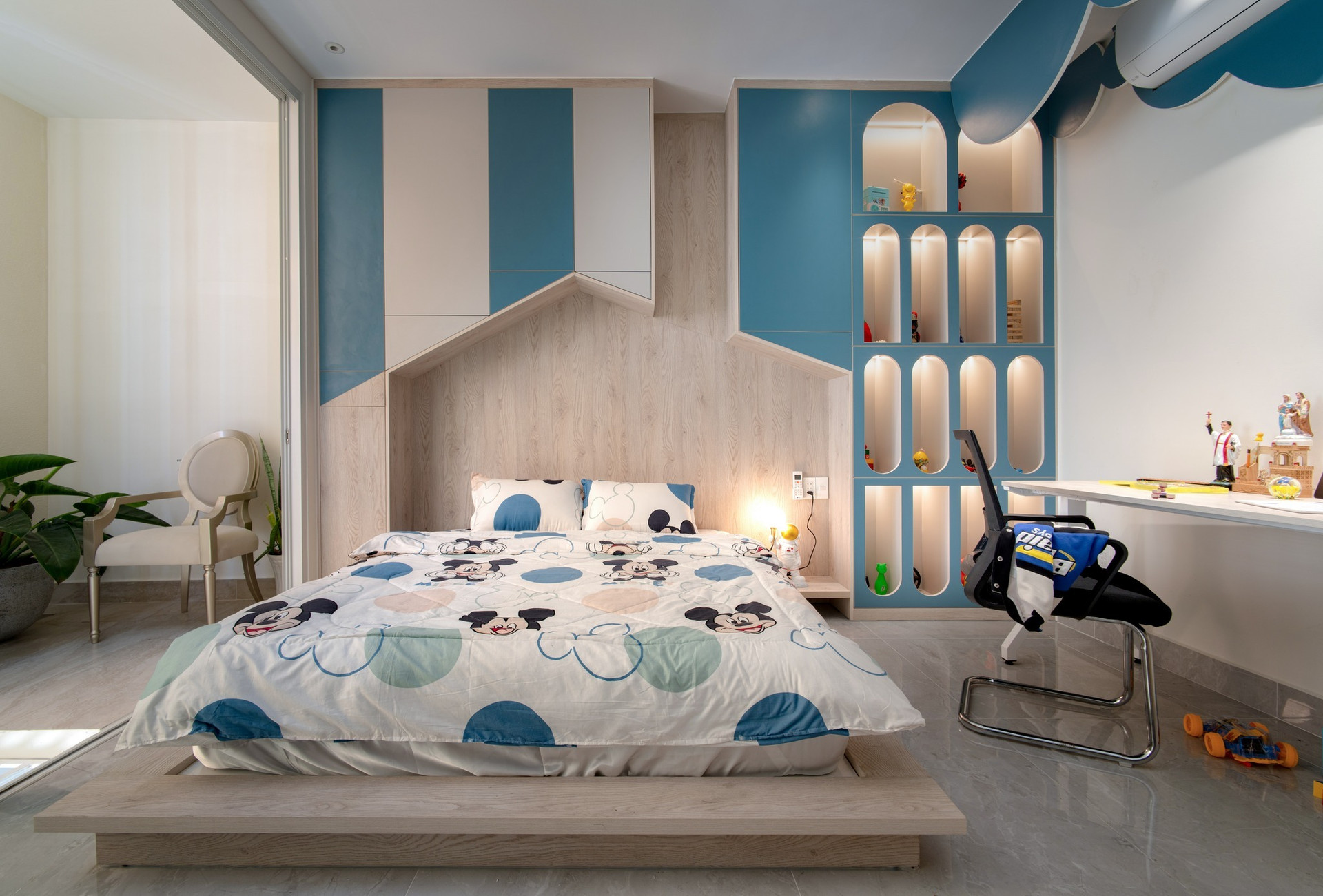 Hồi sinh căn hộ cũ 20 năm tuổi trở thành không gian sống ấm cúng lý tưởng- Ảnh 5. Hồi sinh căn hộ cũ 20 năm tuổi trở thành không gian sống ấm cúng lý tưởng- Ảnh 5.