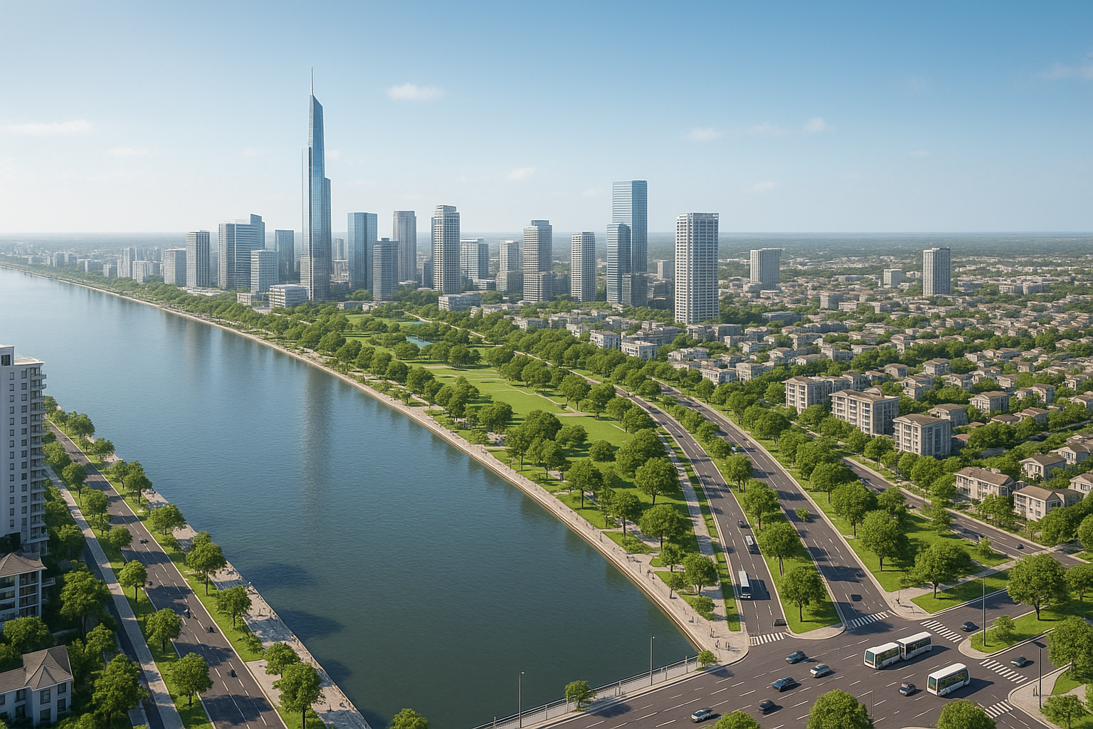 Vingroup sắp xây dựng một đô thị rộng 6.300ha, đưa hàng nghìn xe điện hoạt động tại quốc gia ở Trung Phi- Ảnh 2.