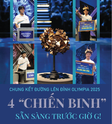 Một điểm cực thú vị từ 4 ‘nhà leo núi’ tại Chung kết Olympia 2025