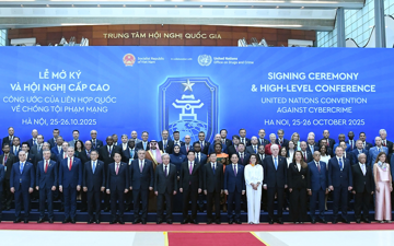 TOÀN CẢNH: Lễ mở ký Công ước Hà Nội