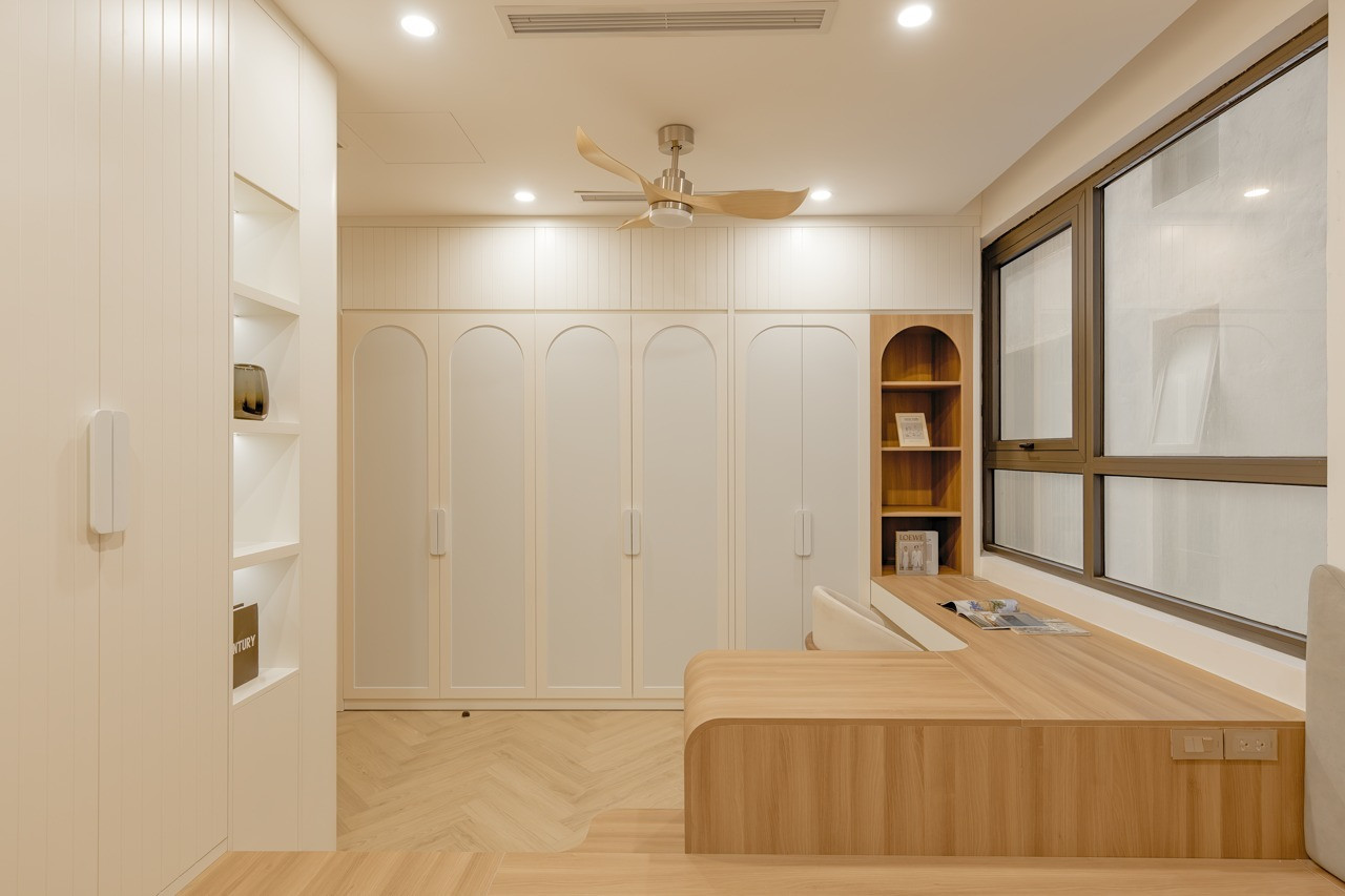 Farmhouse pha Wabi Sabi: Cách một gia đình trẻ biến căn hộ thành ‘khu vườn của bình yên’- Ảnh 9. Farmhouse pha Wabi Sabi: Cách một gia đình trẻ biến căn hộ thành ‘khu vườn của bình yên’- Ảnh 9.