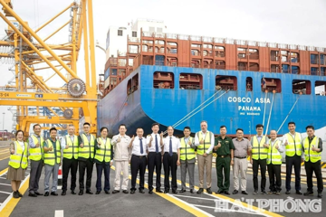 Dự án cảng biển 7.000 tỷ đồng thuộc VIMC (MVN) đón chuyến tàu đầu tiên kết nối với Nam Mỹ