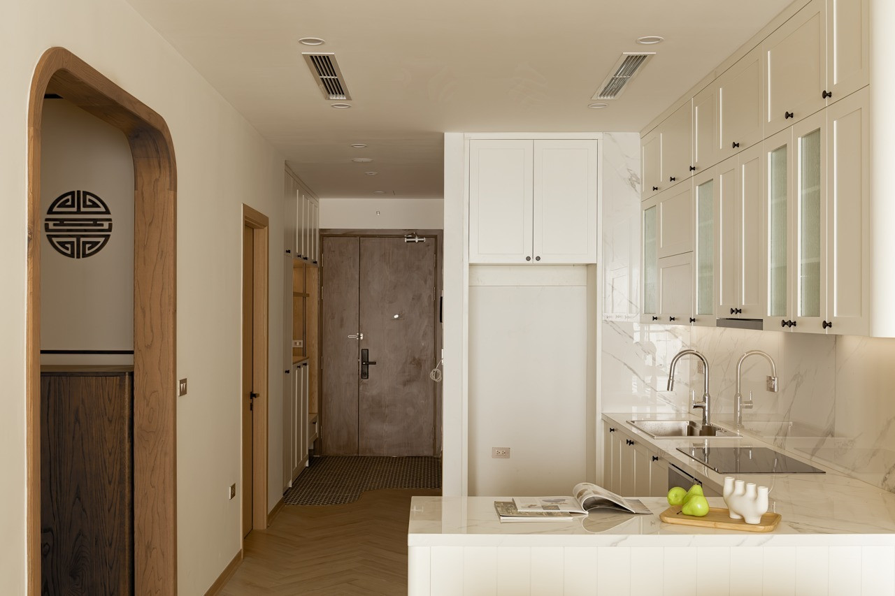 Farmhouse pha Wabi Sabi: Cách một gia đình trẻ biến căn hộ thành ‘khu vườn của bình yên’- Ảnh 4. Farmhouse pha Wabi Sabi: Cách một gia đình trẻ biến căn hộ thành ‘khu vườn của bình yên’- Ảnh 4.