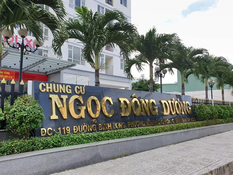 Chung cư Ngọc Đông Dương 119 Bình Long. Nguồn ảnh: Báo Kinh tế Đô thị