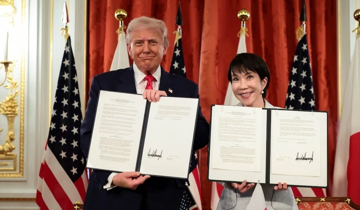 Tổng thống Mỹ, Thủ tướng Nhật Bản ký thỏa thuận đất hiếm và khoáng sản