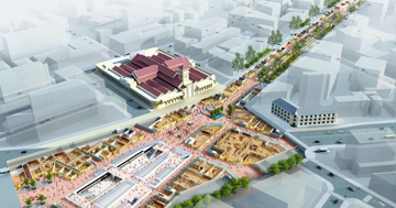 Vingroup muốn xây dựng không gian dưới lòng đất kết nối đến khu vực chợ Bến Thành