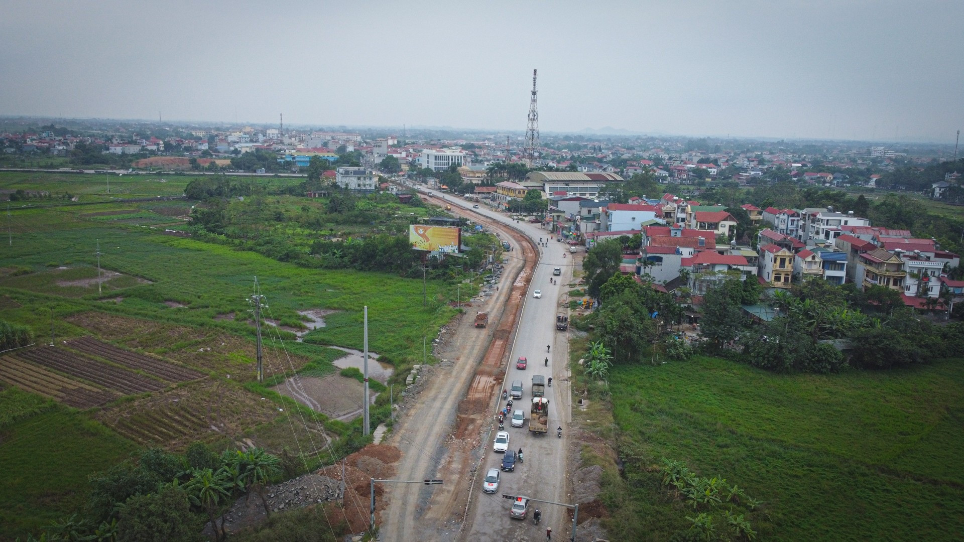 Tuyến Quốc lộ 32. Nguồn ảnh: Báo Tiền Phong