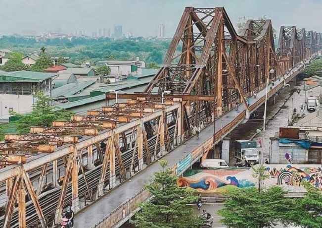 Cây cầu thép có tuổi đời lớn nhất Việt Nam chính thức được sửa chữa- Ảnh 2. Cây cầu thép có tuổi đời lớn nhất Việt Nam chính thức được sửa chữa- Ảnh 2.