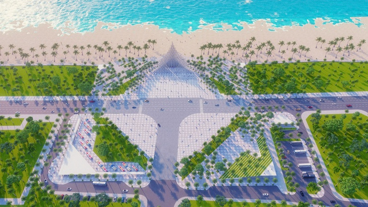 Thành phố giàu nhất Việt Nam 'lên đời' quảng trường nằm sát sườn bãi biển sôi động nhất miền Nam- Ảnh 1.