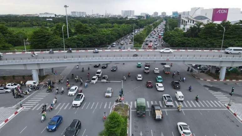 Ngày mai, Hà Nội khởi công xây dựng hầm chui thứ 6 tại nút giao sát Trung tâm thương mại Aeon Mall 120.000m2- Ảnh 1.