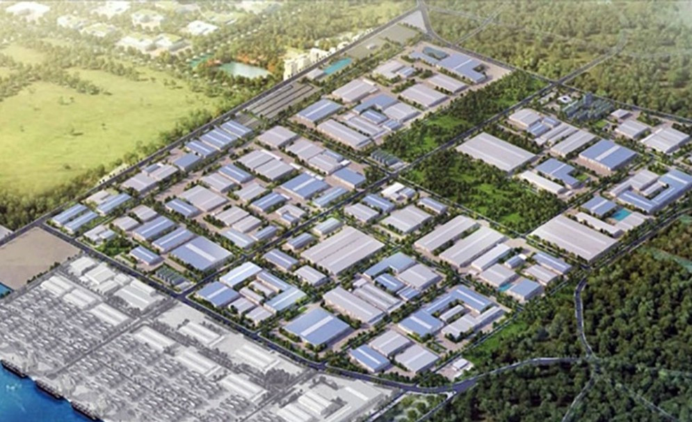 Phối cảnh Khu công nghiệp Vinhomes Vũng Áng. Nguồn ảnh: Báo Hà Tĩnh