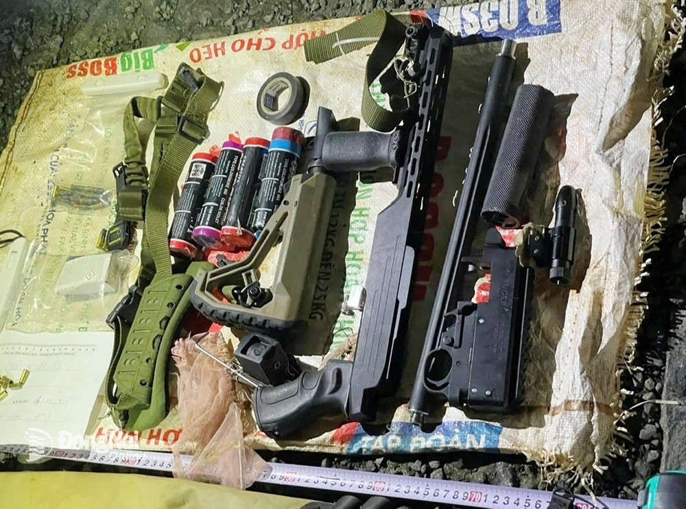 Bắt 3 đối tượng bán súng cho 'kẻ sát nhân' Lê Sỹ Tùng - ảnh 2