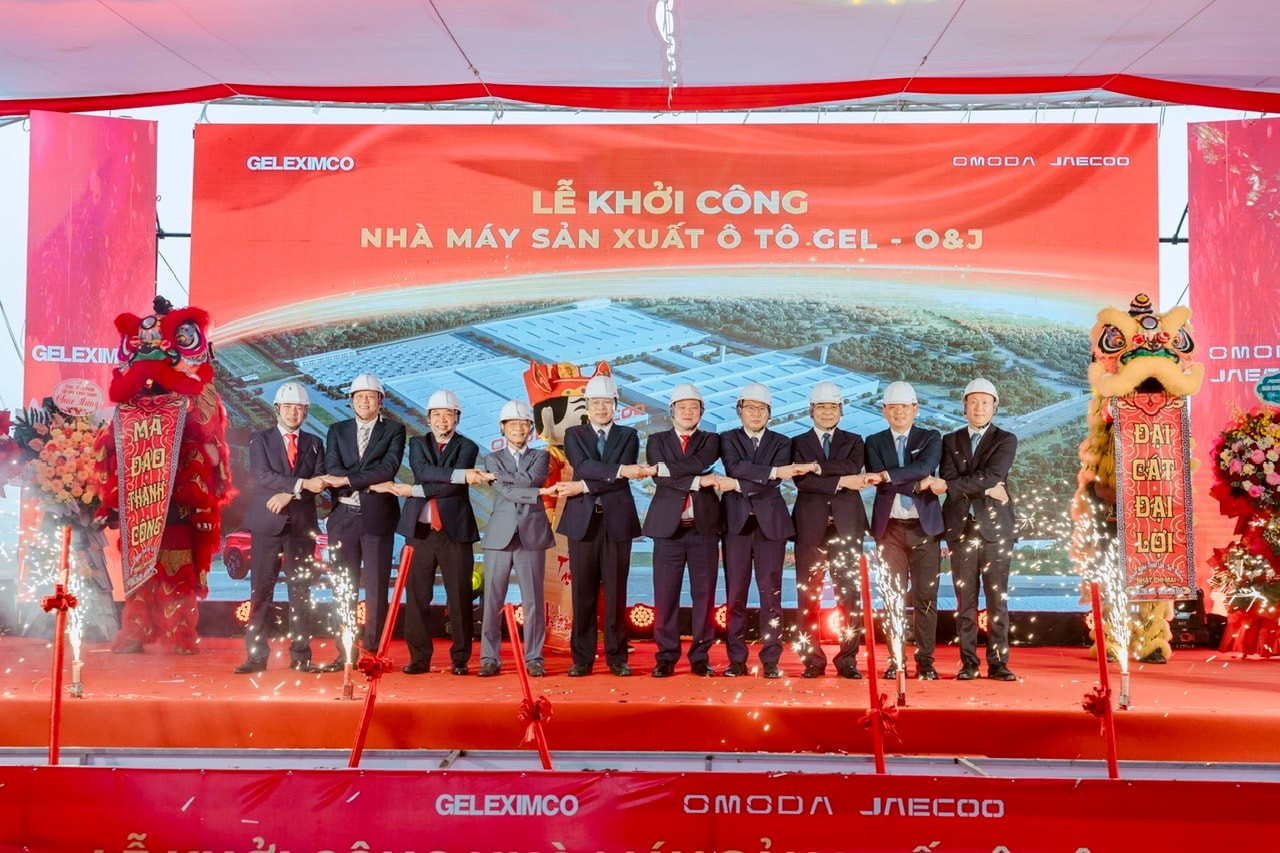 Lễ khởi công nhà máy sản xuất ô tô GEL -O&J