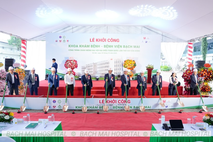Bệnh viện lớn nhất Việt Nam khởi công xây dựng khoa khám bệnh 18.000m2 hiện đại bậc nhất cả nước- Ảnh 1.