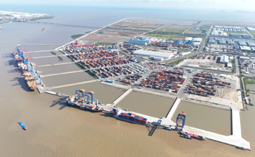 Gemadept (GMD) chính thức đưa giai đoạn 3 cụm cảng Nam Đình Vũ vào hoạt động