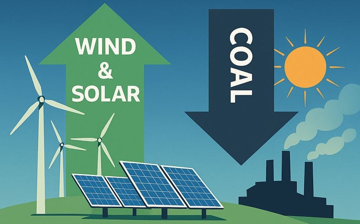 Lần đầu trong lịch sử điện gió, điện mặt trời vượt than, thay đổi trật tự năng lượng toàn cầu